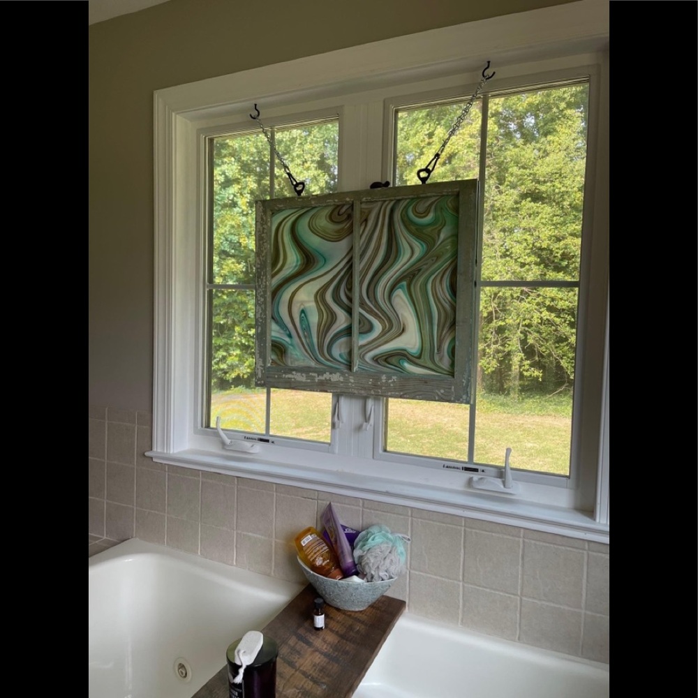 Handmade Stained Glass Window - Picture 3 of 4